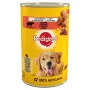 Pedigree comida húmida para cães, carne de vaca em gelatina, 400 g