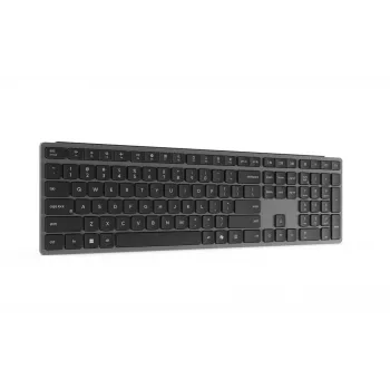 Teclado sem fios multi-dispositivo Lenovo 700, layout inglês dos EUA, Bluetooth, Luna Grey