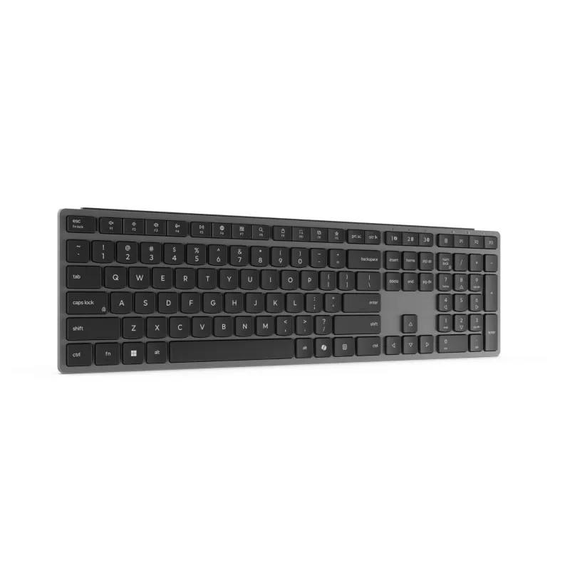Teclado sem fios multi-dispositivo Lenovo 700, layout inglês dos EUA, Bluetooth, Luna Grey
