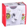 Bomba de conservação de vinho ZWILLING FRESH & SAVE – cabeça de bomba para rolhas de vácuo, cinzento, Ø 3 cm, altura 40 mm, conjunto de 3 unidades
