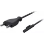 Fonte de alimentação Microsoft Surface 65 W — carregador AC para interior para portáteis e tablets Surface, preto, 65 W