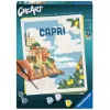 Conjunto de pintura Ravensburger CreArt Capri – conjunto de pintura em tela da Ravensburger