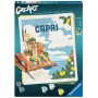 Conjunto de pintura Ravensburger CreArt Capri – conjunto de pintura em tela da Ravensburger