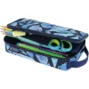 Estojo de lápis Herlitz 2 Go CamoBlue poliéster azul 210x130x60mm