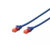 Cabo patch Digitus CAT 6 U/UTP LSZH 0,5 m