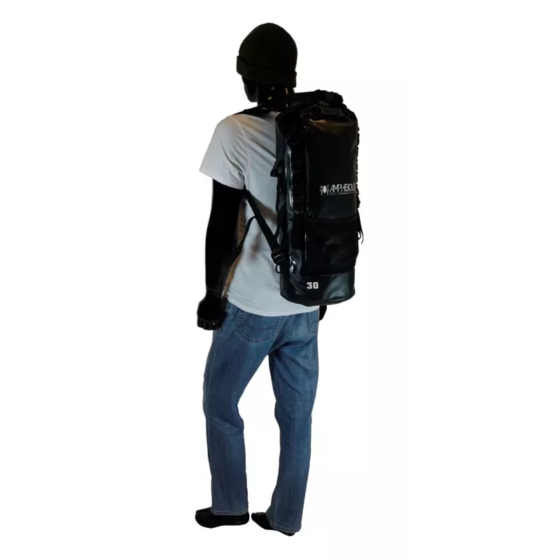 Mochila impermeável Amphibious Quota 30L preta P/N: ZSA-2030.01