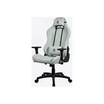 Arozzi Material da estrutura: metal; Base com rodas: nylon; Estofamento: tecido macio | Cadeira gaming | Torretta SoftFabric | Pearl Green