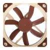 Noctua NF-S12A FLX ventoinha de caixa, 120 mm, 12 V, 3 pinos, 700–1200 rpm, 107,5 m³/h, 7,4–17,8 dB, rolamento SSO2, castanha