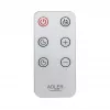 Aquecedor por convecção Adler AD 7752 LCD com comando, branco