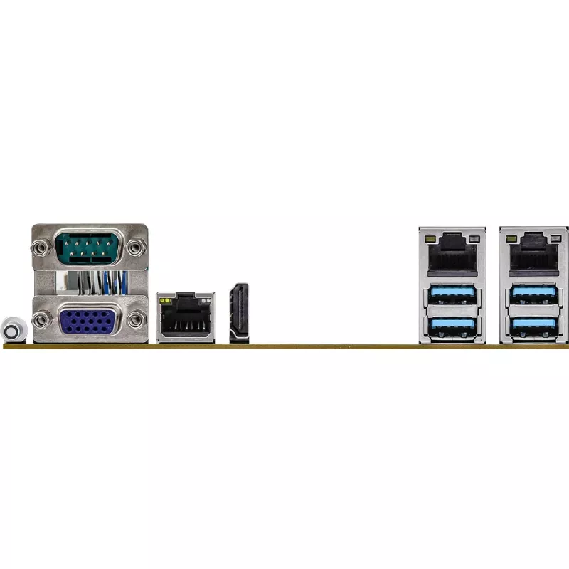 ASRock Rack E3C252D4U placa-mãe, Intel C252, LGA 1200, micro ATX, USB 3.2 Gen 1, 2x Gigabit LAN, gráficos integrados