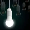 Lâmpada Smart WiFi Tellur TLL331331 9W branco quente dimmer — luz branco quente ajustável, controlo Wi‑Fi