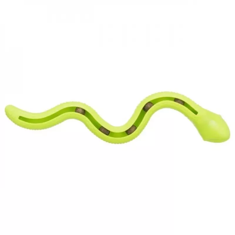 Trixie 34931 Snack-Snake brinquedo para cães, TPR, 27 cm