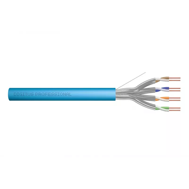 Cabo de rede Digitus DK-1624-A-VH-1 RJ45 Cat6a 100m azul