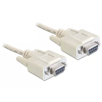Cabo serial DeLOCK 84250 cinzento 5m Sub-D9