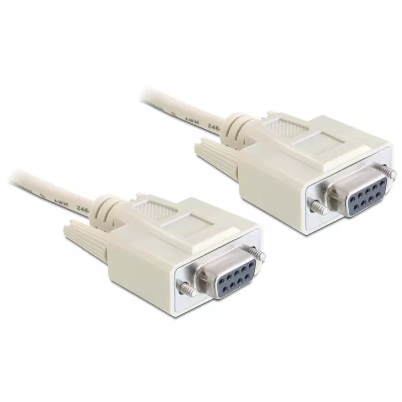 Cabo serial DeLOCK 84250 cinzento 5m Sub-D9