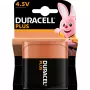 Pilha Duracell MN1203 4,5V (1 unid.) — 4,5V, modelo MN1203