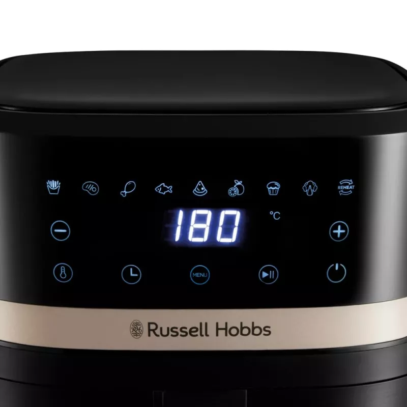 Fritadeira de ar quente Russell Hobbs Satisfry 4,3 l preta 27610-56 2761056 (27610-56)