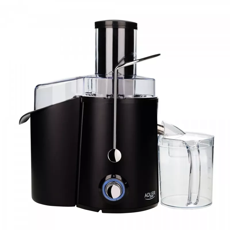 Centrifugadora Adler AD 4127 — 1000 W, preto, depósito de sumo, 3,9 kg