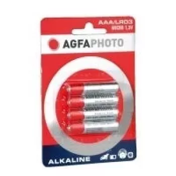 AgfaPhoto pilha 4 x AAA - alcalina