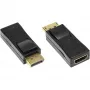 Adaptador HDMI - DisplayPort Alcasa HDMI - DisplayPort F/M preto