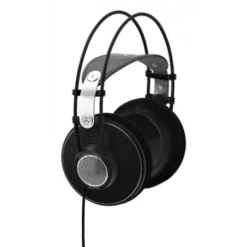 AKG K612 PRO auscultadores com cabo e arco de cabeça música preto