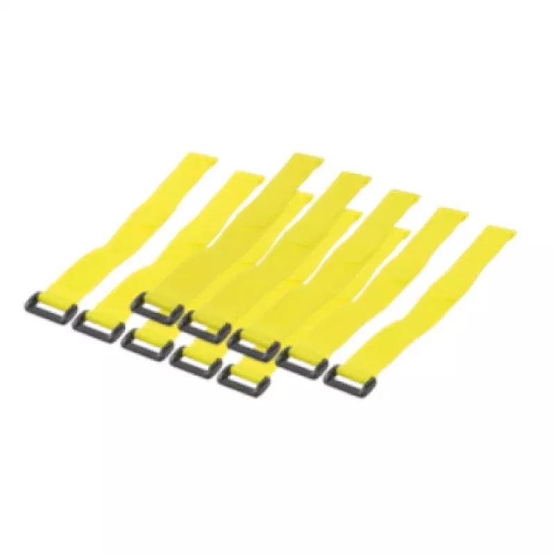 LogiLink - Abraçadeiras - 30 cm - amarelo (pack de 10)
