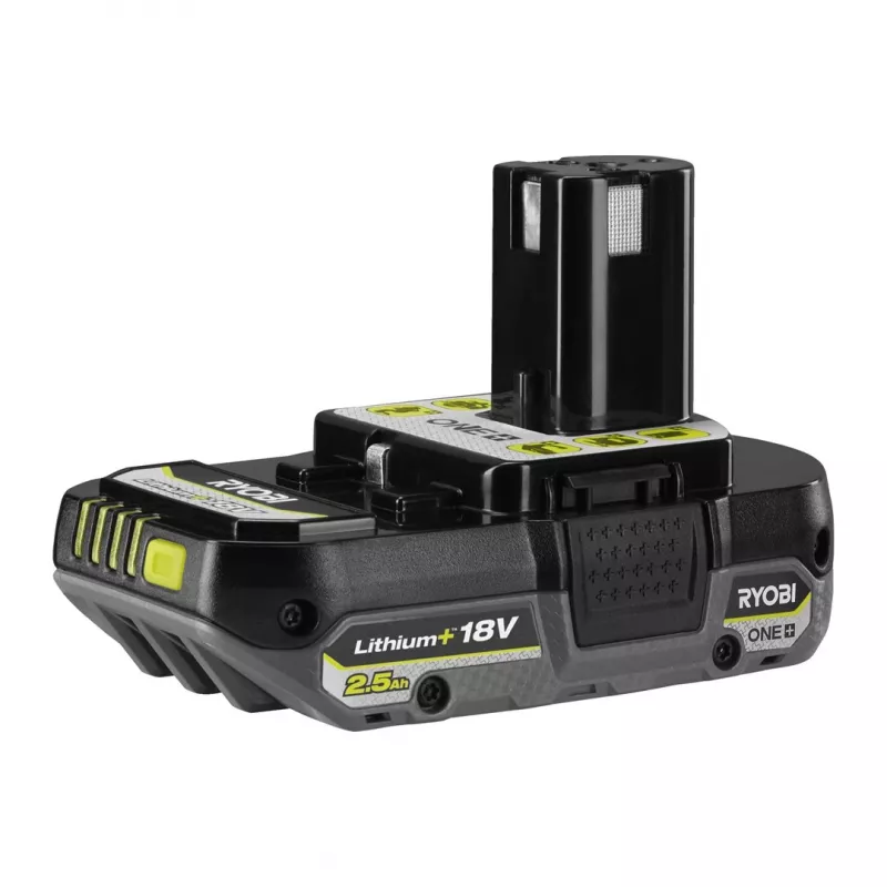 Ryobi RB18L25, bateria, iões de lítio (Li-Ion), 2,5 Ah, 18 V, Preto, Verde, 1 unid.