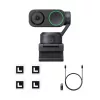 Webcam Insta360 Link 2 3840 x 2160 píxeis USB preto