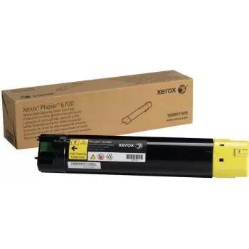 Xerox - alta capacidade - amarelo - original - tinteiro de toner - para Phaser 6700Dn, 6700DT, 6700DX, 6700N, 6700V_DNC (106R01509)