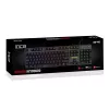 Teclado gaming Incase IKG-446 arco-íris, RGB, layout alemão retail
