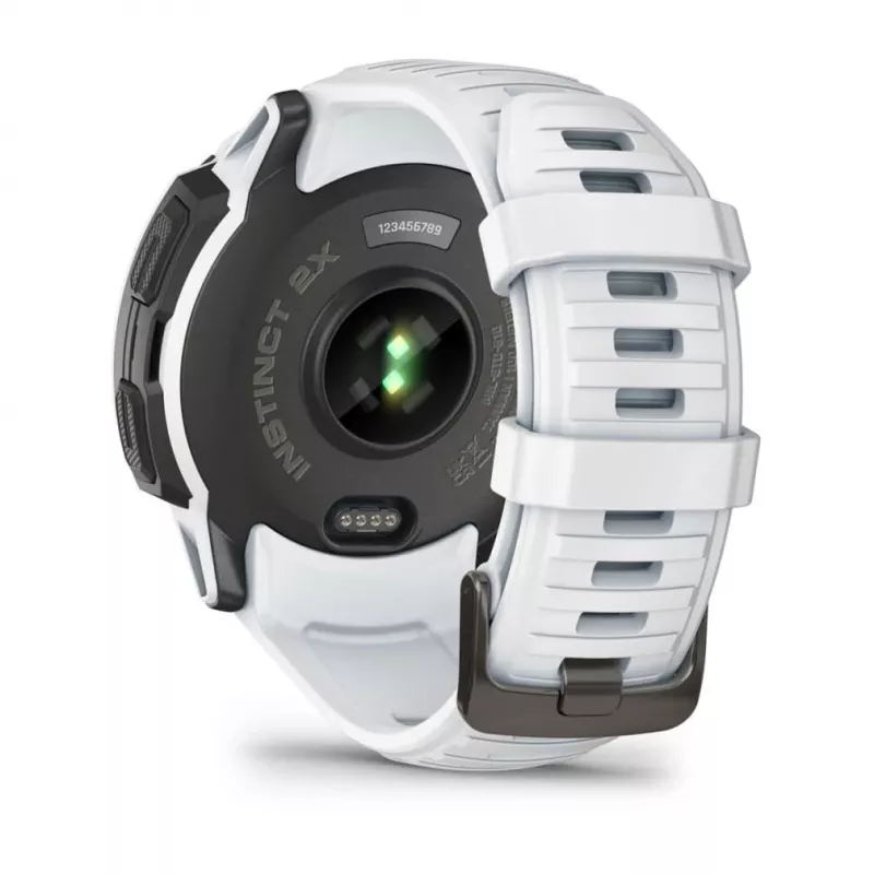 Garmin Instinct 2X Solar 2,79 cm (1,1) MIP 50 mm Digital 176 x 176 píxeis Ecrã tátil branco GPS (satélite)
