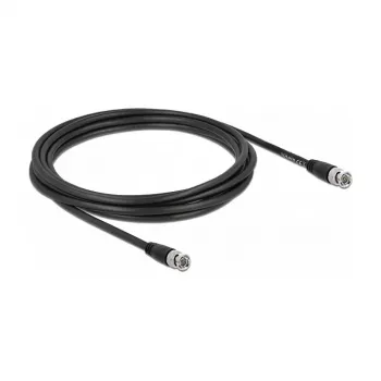 Cabo coaxial DeLOCK 80083 3 m BNC preto
