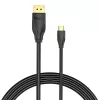 Cabo Vention USB-C para DisplayPort 8K 2 m, USB Type-C para DP, preto