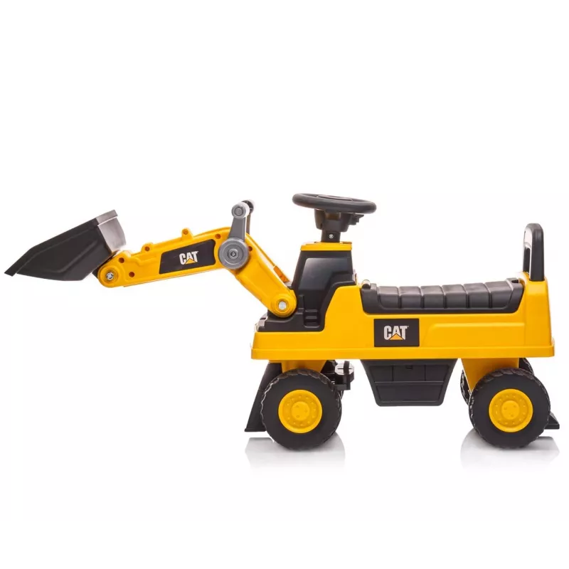 Carro de deslizar Milly Mally Ride On CAT Loader – veículo de deslizar para criança, modelo 5299