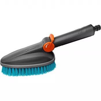 Escova manual Cleansystem M dura cinzento turquesa tiras de plástico macio multiusos