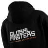 Hoodie Global Masters GM Logo - preto (L)