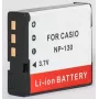 Extra Digital NP-130 bateria para Casio, 3,7 V 2000 mAh, Li-ion