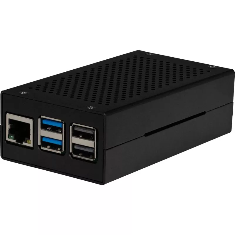 Raspberry Pi RB-ALUCASEP5-M2 preto