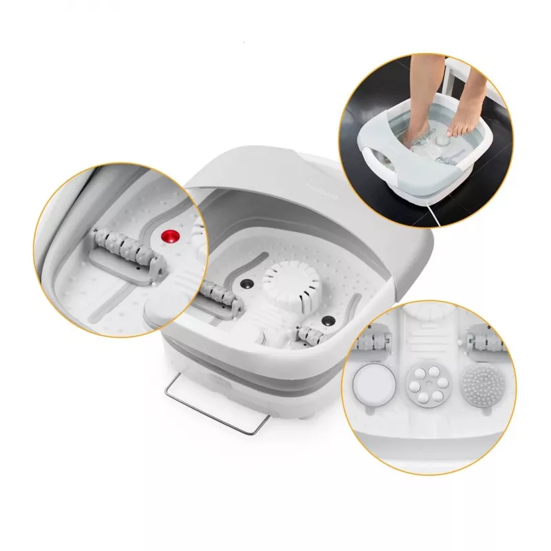 Banho de pés Medisana FS 886, branco/cinzento