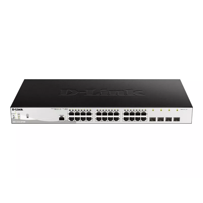 D-Link DGS-1210-28P/ME/E switch de rede gerido L2/L3 Gigabit Ethernet (10/100/1000) Power over Ethernet (PoE) 1U