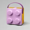 Caixa de arrumação Room Copenhagen LEGO Caixa com asa Lavanda 40240004 – Recipiente de arrumação em plástico para LEGO e brinquedos