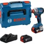 Chave de impacto a bateria GDX 18V-285 Professional, 18 Volt (azul, 2x bateria de iões de lítio 4,0 Ah, em L-BOXX)
