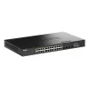D-Link Switch Smart Managed PoE+ Gigabit empilhável de 28 portas com 4 portas 10G SFP+