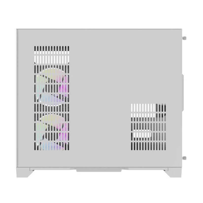 Darflash FT418 caixa de computador + 6 ventoinhas aRGB (branco)