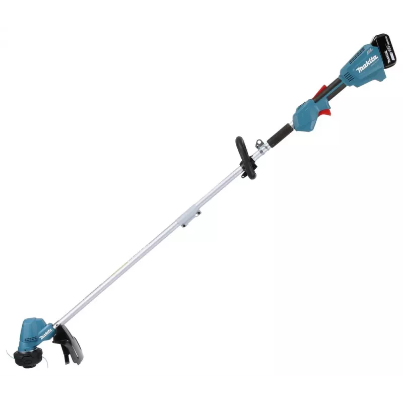Makita DUR192LRT1, corta-relvas, punho em arco, 6000 rpm, preto, turquesa, 30 cm, 87,8 dB