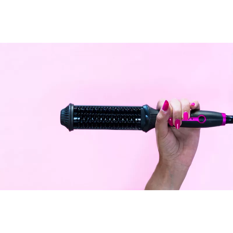Escova de ar quente JATA JBCA1901 50 W quente preto rosa 2 m