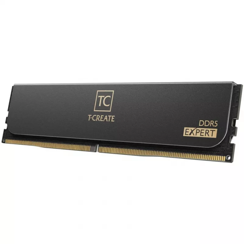 DIMM 32 GB DDR5-6400 (2x 16 GB) kit duplo, memória RAM preta, CTCED532G6400HC32ADC01, T-CREATE EXPERT
