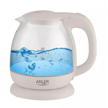 Chaleira elétrica Adler AD 1283C 1 L 900 W Creme