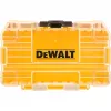 Caixa de ferramentas DeWalt DT70801 pequena ToughCase armazenamento portátil com fechos seguros