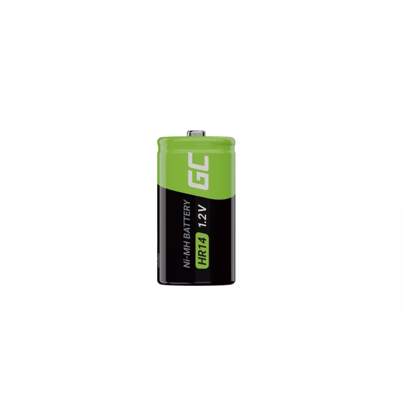 4x pilha Ni-MH HR14 - recarregável - 1,2V - 4000mAh